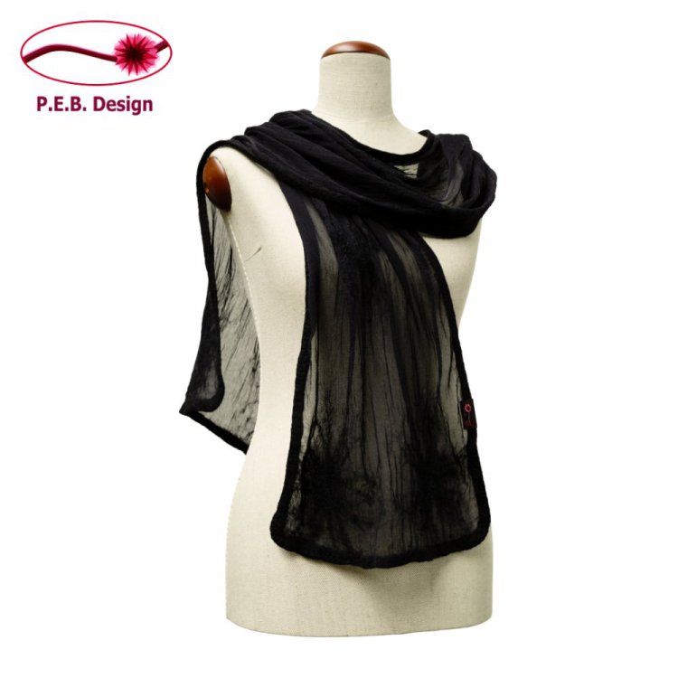 Silk Scarf “Yin” - Click Image to Close