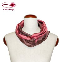 Silk Loop Aubergine-Rose