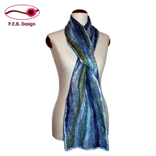 Silk Scarf Element Water - Click Image to Close