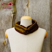 Silk Loop Brown-Olive Green