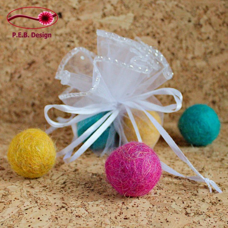 Felted Soap Balls - Click Image to Close