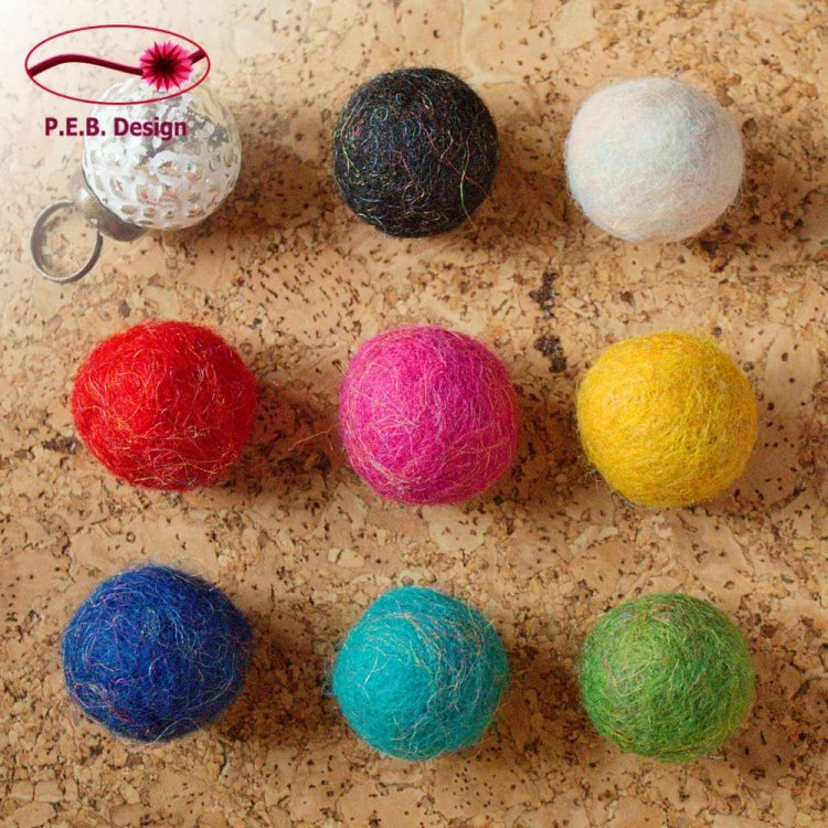 Felted Soap Balls - Click Image to Close