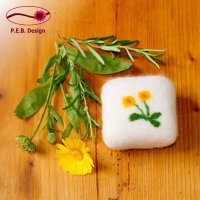 Felted Soap Marigold