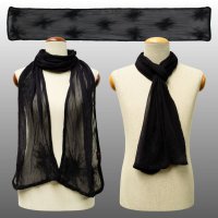 Silk Scarf “Yin”