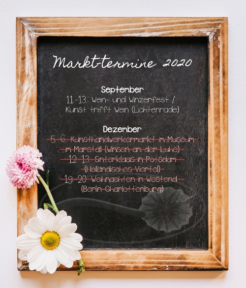 Markt-Termine 2020 Überblick Markt-Termine 2020